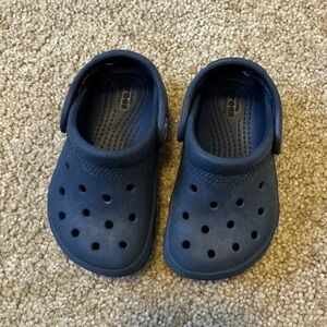 Navy Crocs - Toddler 6